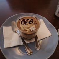 Vegan chocolate-coffee mousse at Coca Sova in Dublin