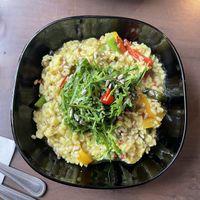 Asparagus Risotto (soy free)  at Coca Sova in Dublin