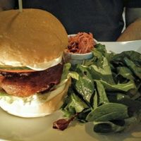 chia burger at Coca Sova in Dublin