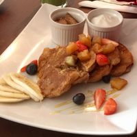 Guilt free pancakes  at Coca Sova in Dublin