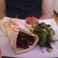 Lunch döner at Coca Sova in Dublin