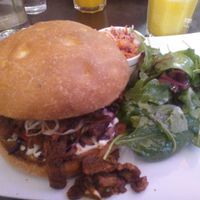 Lunch pulled pork bug at Coca Sova in Dublin