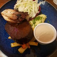 Seitan steak at Coca Sova in Dublin