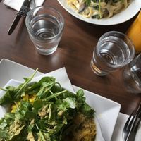 Mac n Cheese and Mushroom Pasta  at Coca Sova in Dublin