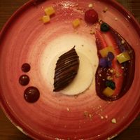 Delicious chocolate mousse. at Coca Sova in Dublin