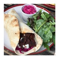 Seitan doner at Coca Sova in Dublin