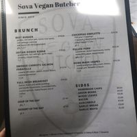 New brunch menu :) at Coca Sova in Dublin