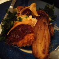 Breaded chicken with pumpkin rice at Coca Sova in Dublin