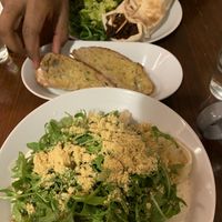 Garlic bread  at Coca Sova in Dublin