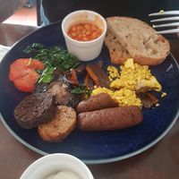 Irish breakfast at Coca Sova in Dublin