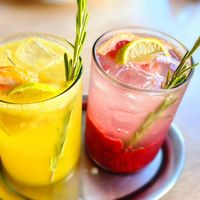 Homemade lemonade 🍋👍 at Mamacoffee in Prague