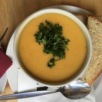 Soup of the day at Mamacoffee in Prague