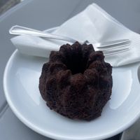 Chocolate cake   at Mamacoffee in Prague