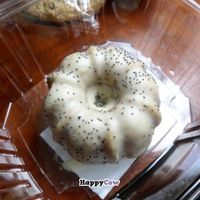 Very yummy vegan scone at New Frontiers Natural Marketplace in Solvang