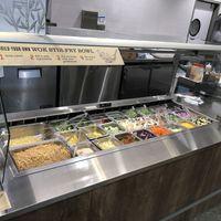 Build your own bowl  at New Frontiers Natural Marketplace in Solvang