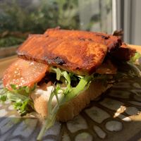 BLT on sourdough! 😃  at The Purple Carrot in Needham Heights