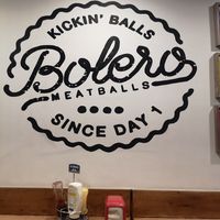 Logo at Bolero Meatball in Madrid