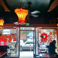 Inside at Le Voyeur in Olympia