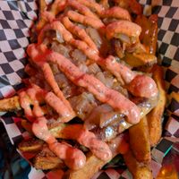 Animal fries at Le Voyeur in Olympia