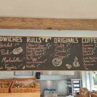 Menu at Guilty Pretzel  in Utrecht