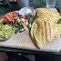 Their new vegan tortilla wrap  at Lavinia Good Food - Centrum in Amsterdam