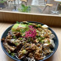 Japanese bowl (yummy) at Lavinia Good Food - Centrum in Amsterdam