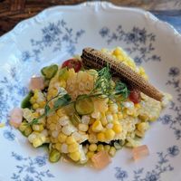 Corn appetizer at NaKorn in Evanston