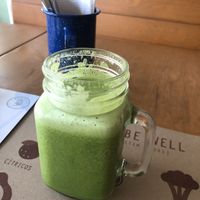 Great smoothies  at La Cuisine in Cozumel