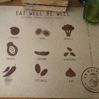 Placemat  at La Cuisine in Cozumel