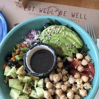 Great salads  at La Cuisine in Cozumel