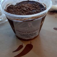 Parfait de Cacao at La Cuisine in Cozumel