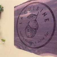 Cute lil’ cafe!  at La Cuisine in Cozumel