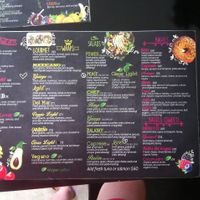 Menu at La Cuisine in Cozumel