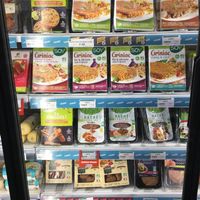 Vegan products  at Biocoop L'Onde Bio in La Londe-les-maures