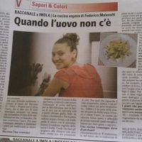 go vegan  at Cucinot in Imola