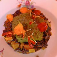 Rice with pumpkin at Cucinot in Imola