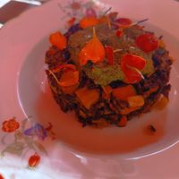 Rice with pumpkin at Cucinot in Imola