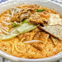 Laksa at Onn Vegetarian 安顺素食 in Central Singapore