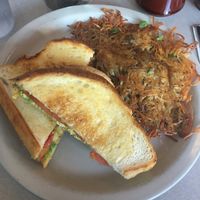 Amarres - Breakfast Sandwich at New Moon Cooperative Cafe in Olympia