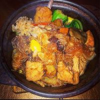 yummy hot pot  at Veggie Family 素食一家 in Kowloon