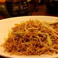 truffle noodle at Veggie Family 素食一家 in Kowloon