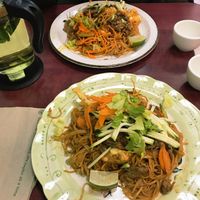 Pad Thai at Hearts Choices Thai Vegan Cafe in Calgary