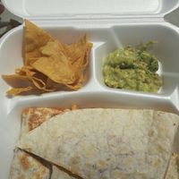 Vegan quesadilla  at Norte Sur in Ventura
