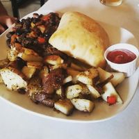 Vegan sloppy joe at Red Hook Grill in Columbus
