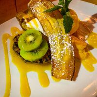 Vegan dessert  at Yemanja Woodfired Grill in Oranjestad