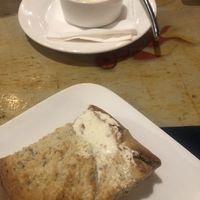 bread and vegan butter at Yemanja Woodfired Grill in Oranjestad