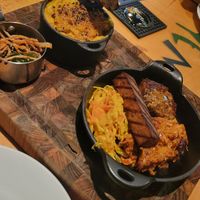 BBQ Platter!!  at Yemanja Woodfired Grill in Oranjestad