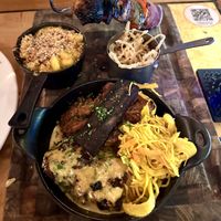 Vegan BBQ Platter  at Yemanja Woodfired Grill in Oranjestad