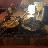 Vegan bbq platter   at Yemanja Woodfired Grill in Oranjestad