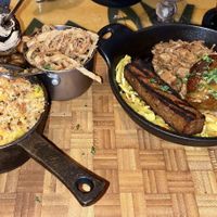 Vegan bbq platter   at Yemanja Woodfired Grill in Oranjestad
